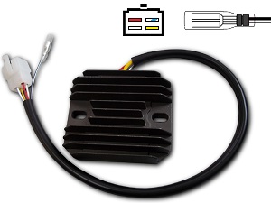 CARR111 - Suzuki LT GS XN MOSFET Voltage regulator rectifier (32800-24500 / 32800-24501 / 32800-43410)
