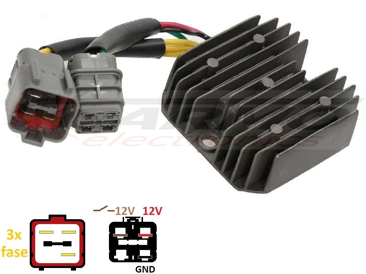 CARR204TGB TGB Blade Target - MOSFET Voltage regulator rectifier
