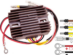 CARR4511 Moto Guzzi 1000 1100 Cagiva Elefant MOSFET Voltage regulator rectifier