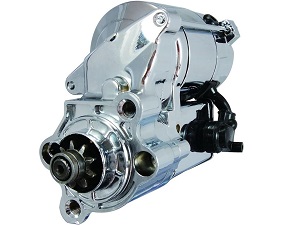 Starter Motor Harley-Davidson XL XL1200 XL50 XL883 XLH883 XLH1000 XLH1100 XLH1200 XR1000 XR1200 chroom