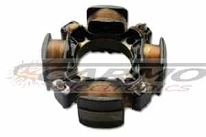 MBK Evolis 400 en Yamaha Majesty 400 2007-2016 Exhaust pipe Akrapovic S-Y4SO10-HZAASS (Stage 3)