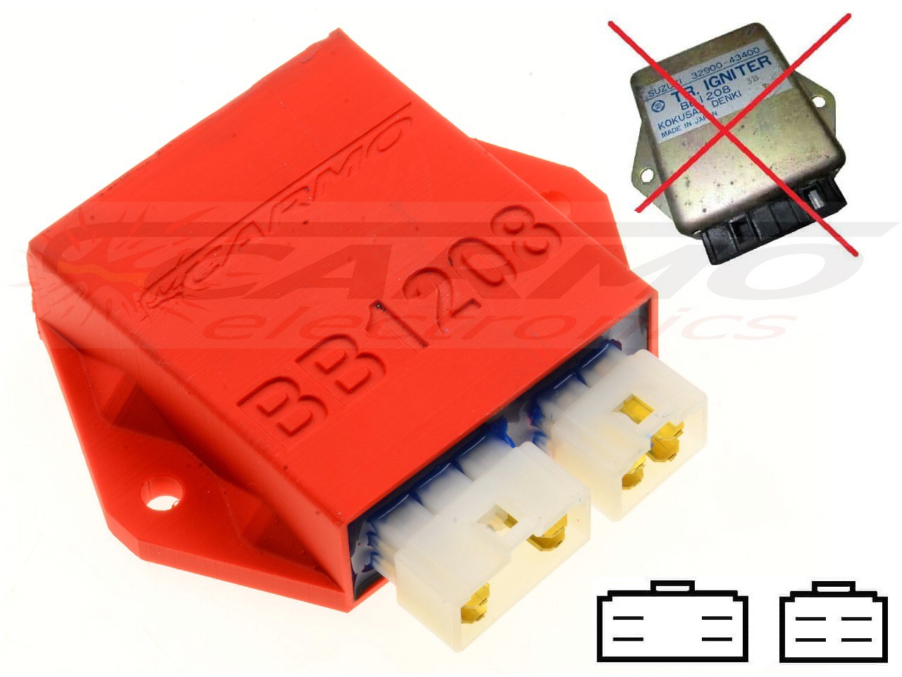 Suzuki GS550 GSX550 igniter ignition module CDI TCI Box BB1208 32900-43400