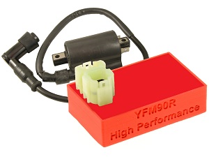 Improved Yamaha YFM90R YFM90 Raptor CDI TCI box brain more power no rev limiter 2016-2023