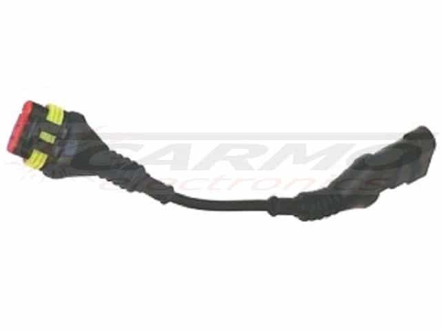 MBK Evolis 400 en Yamaha Majesty 400 2007-2016 Exhaust pipe Akrapovic S-Y4SO10-HZAASS (Stage 3)