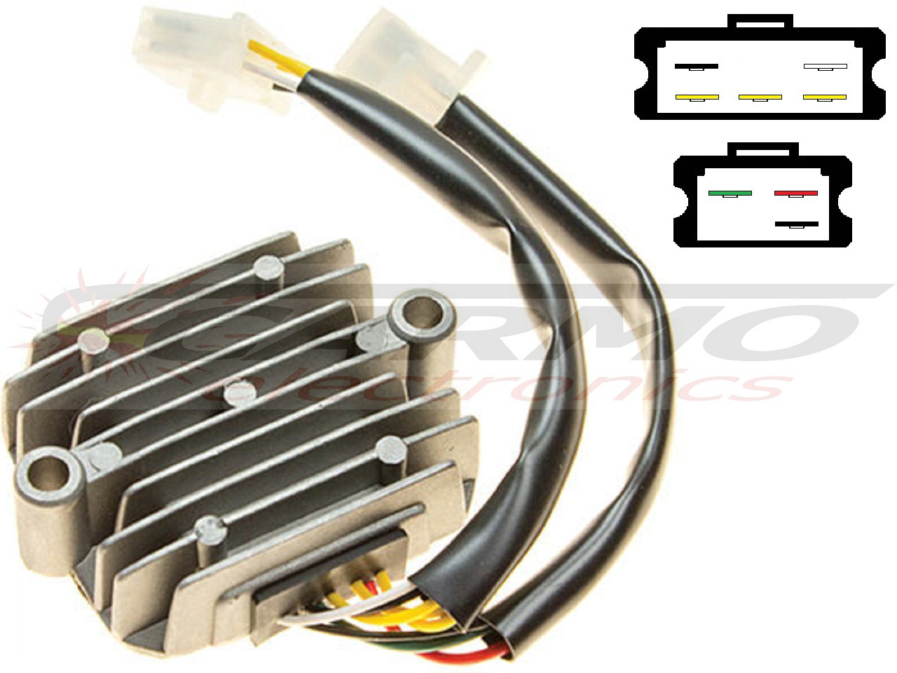 MBK Evolis 400 en Yamaha Majesty 400 2007-2016 Exhaust pipe Akrapovic S-Y4SO10-HZAASS (Stage 3)