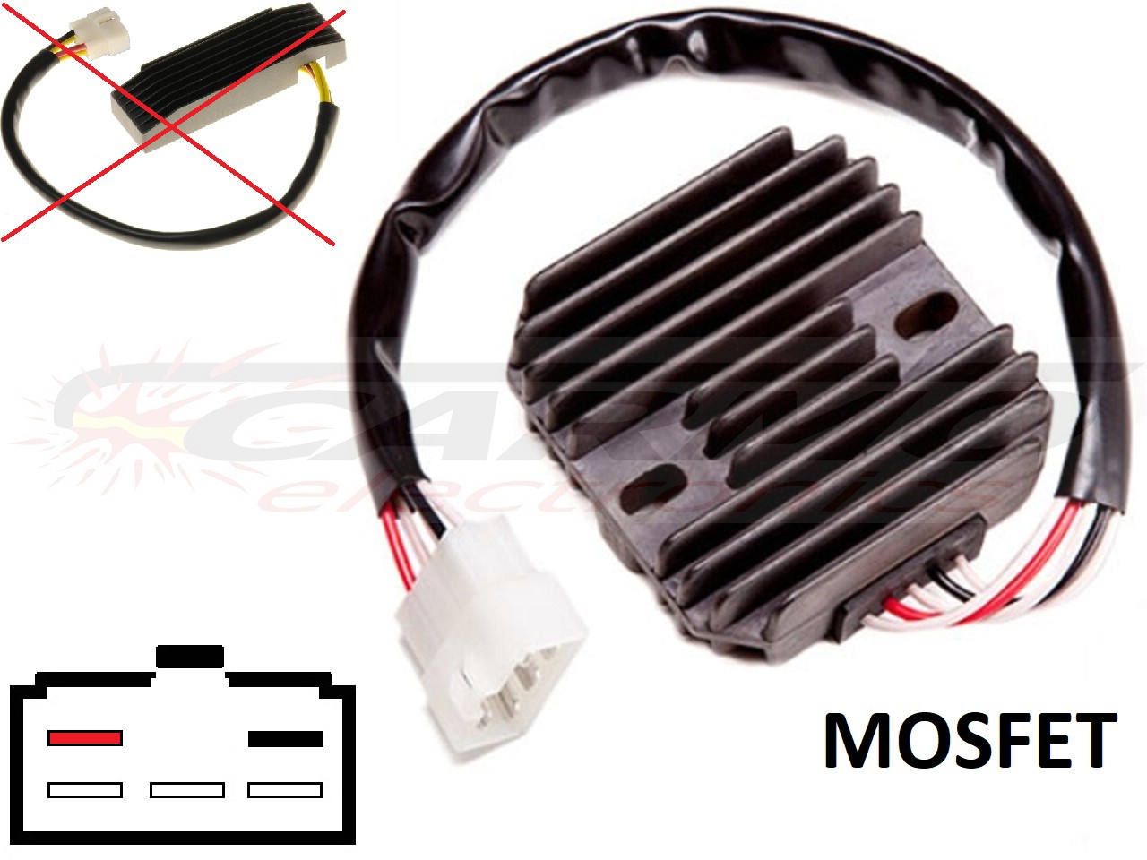 MBK Evolis 400 en Yamaha Majesty 400 2007-2016 Exhaust pipe Akrapovic S-Y4SO10-HZAASS (Stage 3)
