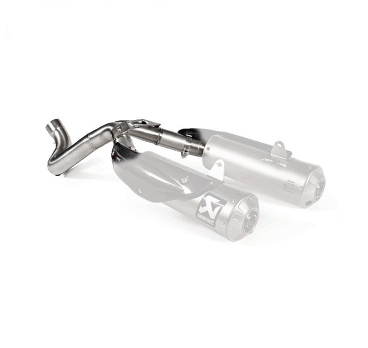 MBK Evolis 400 en Yamaha Majesty 400 2007-2016 Exhaust pipe Akrapovic S-Y4SO10-HZAASS (Stage 3)