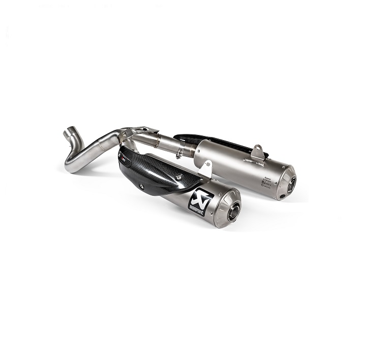 MBK Evolis 400 en Yamaha Majesty 400 2007-2016 Exhaust pipe Akrapovic S-Y4SO10-HZAASS (Stage 3)