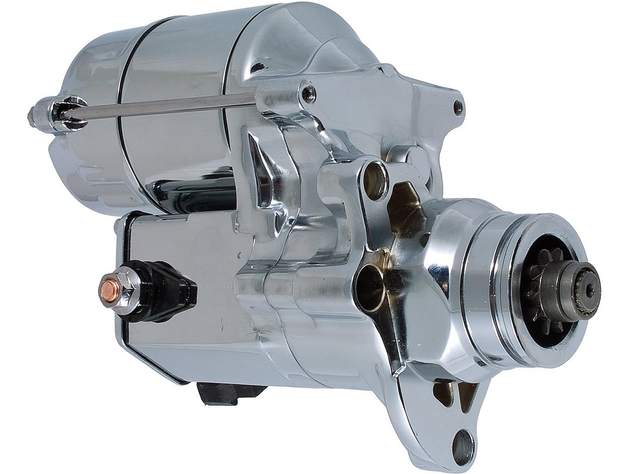 Starter Motor Harley-Davidson FL FX chroom