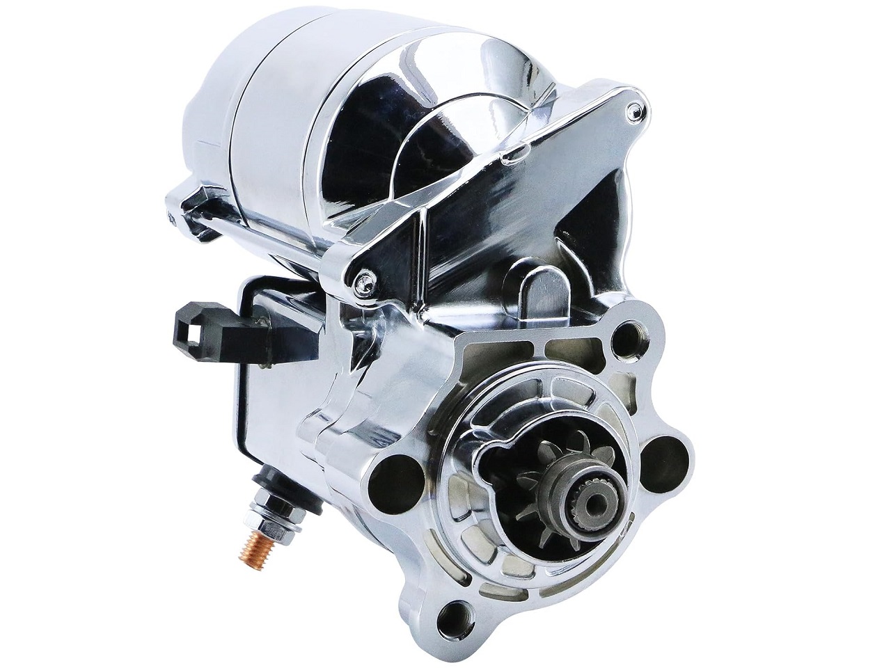 Starter Motor Harley-Davidson XL XL1200 XL50 XL883 XLH883 XLH1000 XLH1100 XLH1200 XR1000 XR1200 chroom