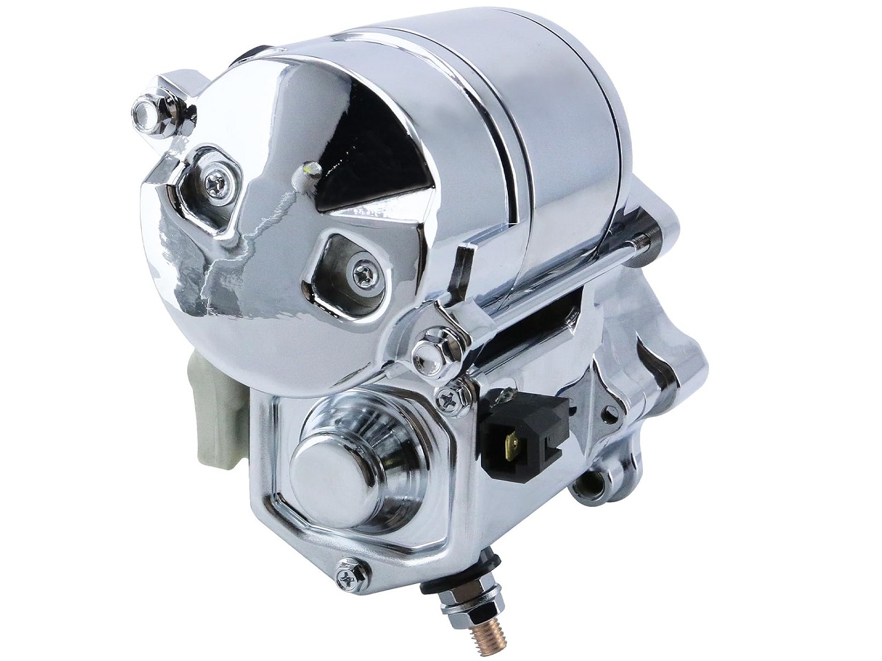 Starter Motor Harley-Davidson XL XL1200 XL50 XL883 XLH883 XLH1000 XLH1100 XLH1200 XR1000 XR1200 chroom