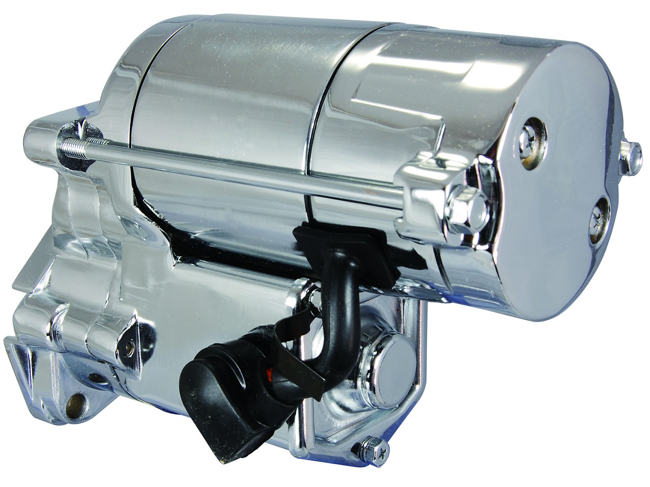 Starter Motor Harley-Davidson Road King Electra Glide Ultra Classic Heritage Softail Street Bob chroom