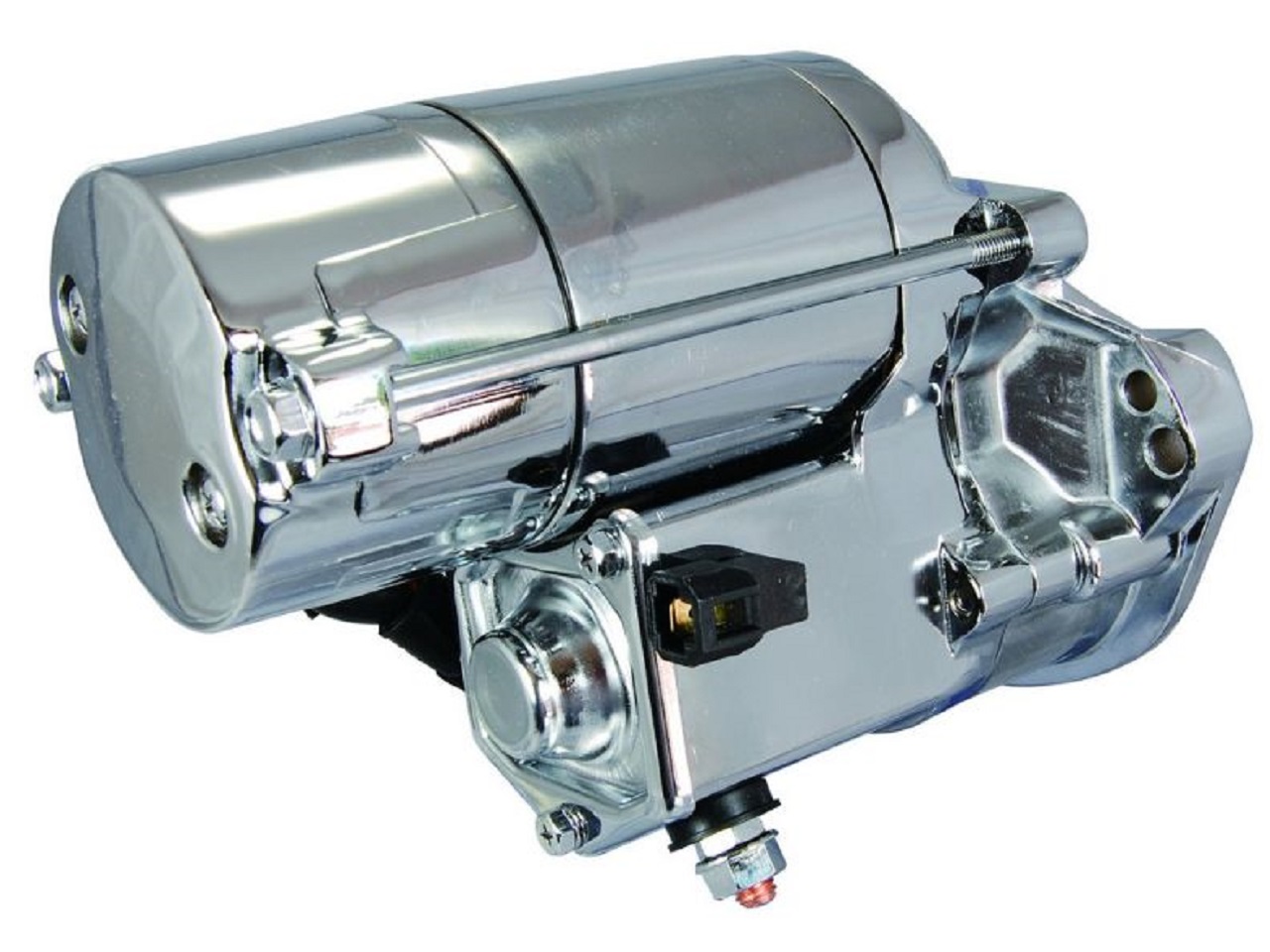 Starter Motor Harley-Davidson Road King Electra Glide Ultra Classic Heritage Softail Street Bob chroom