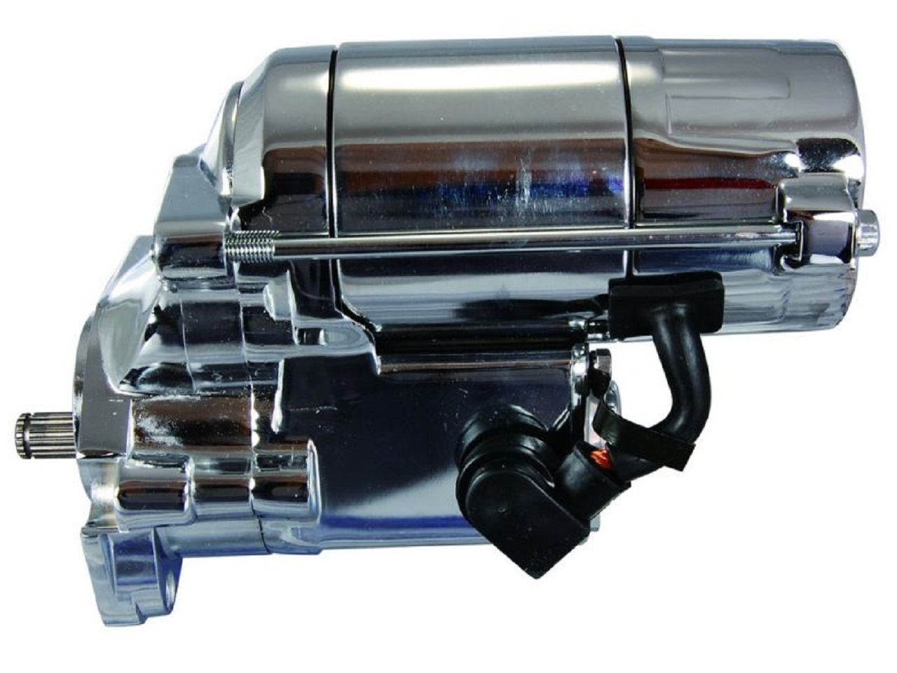 Starter Motor Harley-Davidson Road King Electra Glide Ultra Classic Heritage Softail Street Bob chroom