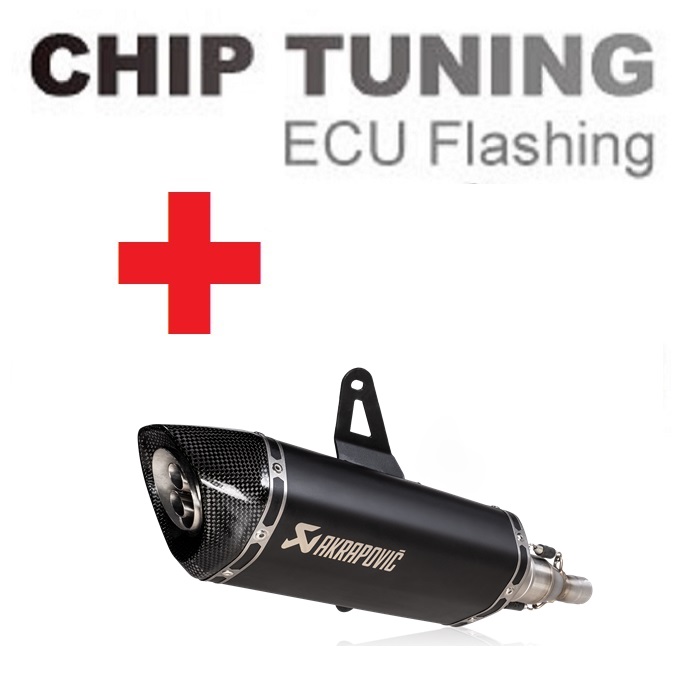 MBK Evolis 400 en Yamaha Majesty 400 2007-2016 Exhaust pipe Akrapovic S-Y4SO10-HZAASS (Stage 3)