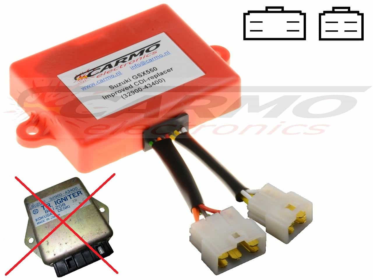 Suzuki GS550 GSX550 igniter ignition module CDI TCI Box BB1208 32900-43400
